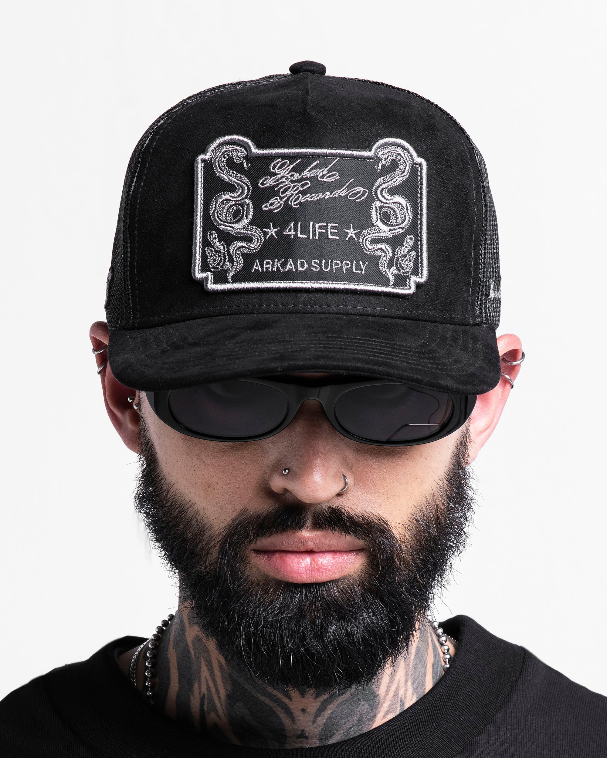 Gorra Velvet Negra Snakes - Image 6
