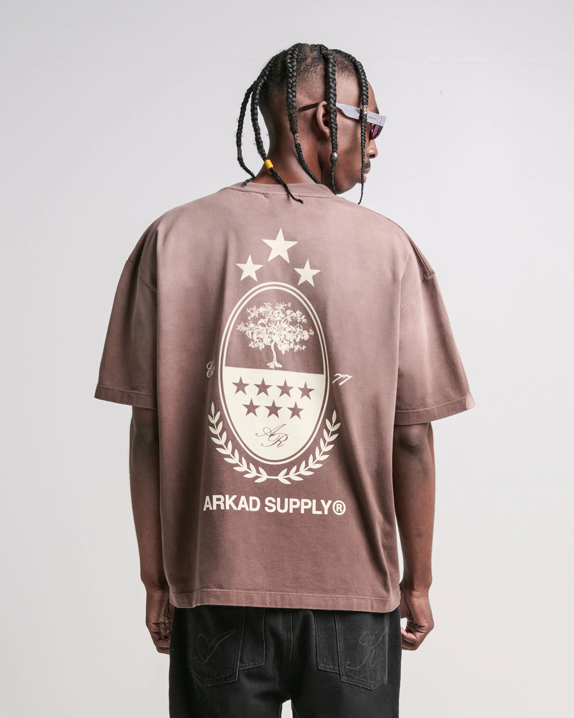Washed Tshirt Oversize Cafe Arkad Supply - Image 5